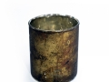 medium copper votive