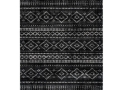 LEON rug black and white southwest vibe